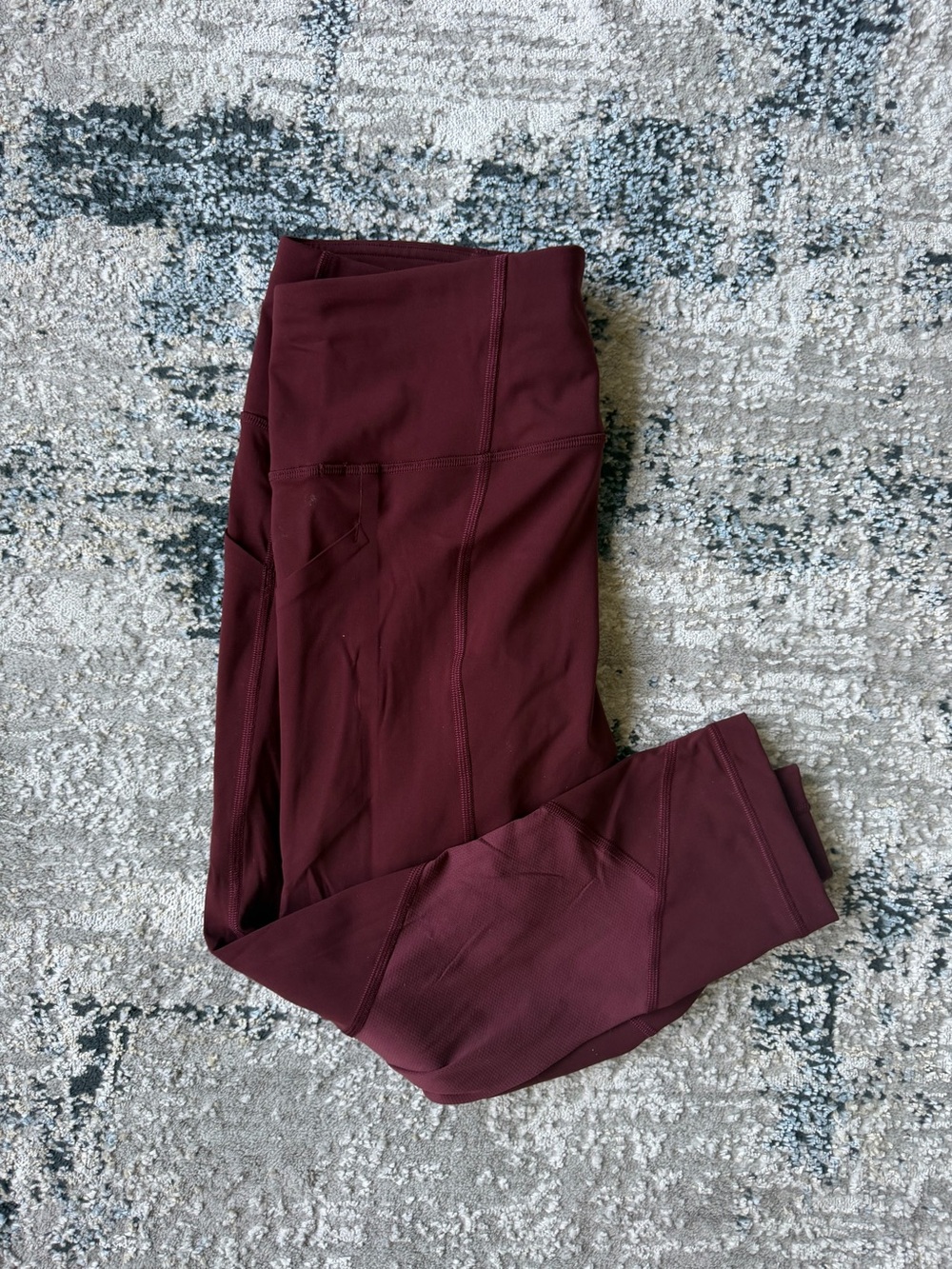 lululemon athletica Woman’s Pace Rival crop leggings Deep Adobe - size 8